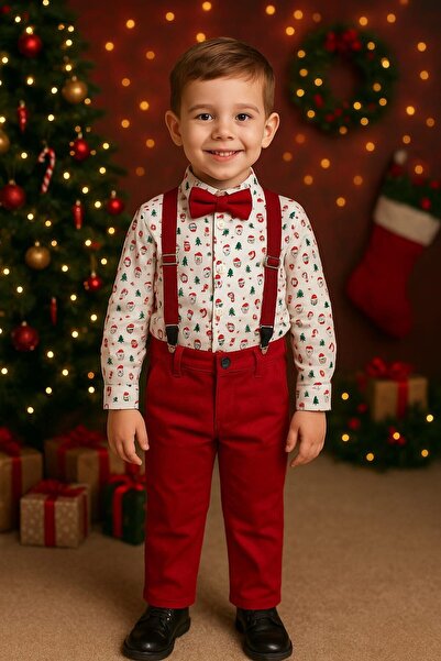 Terry Elegant 4-piece suit, pants and shirt, 1-8 years
