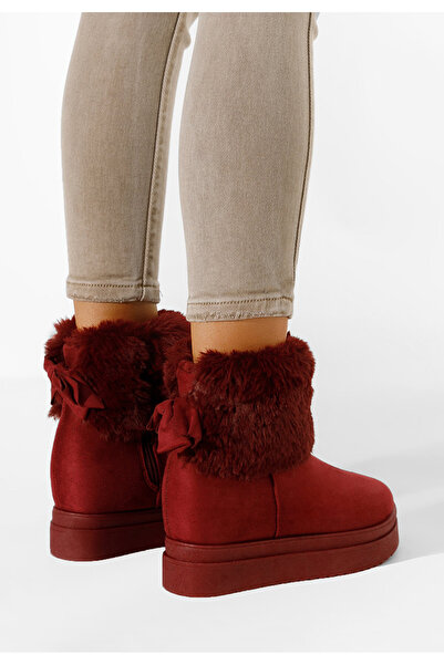 B T Shoes Michi platform boots in dark blue