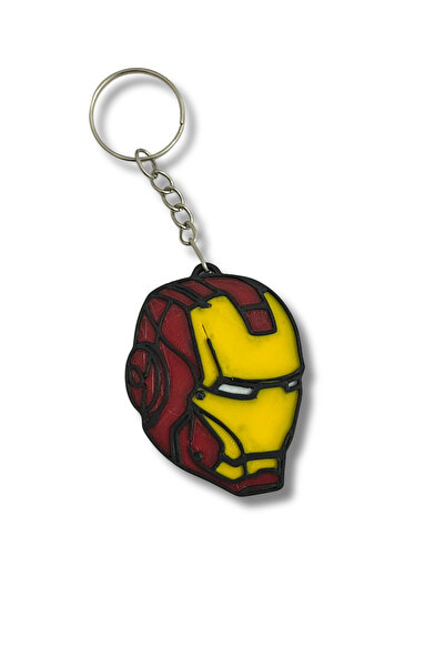 Cosmic Star سلسلة مفاتيح بتصميم شخصية آيرون مان من مارفل، إكسسوار للحقائب |  ...