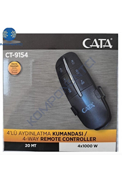 Cata CT-9154 4’lü Aydınlatma Kumandası
