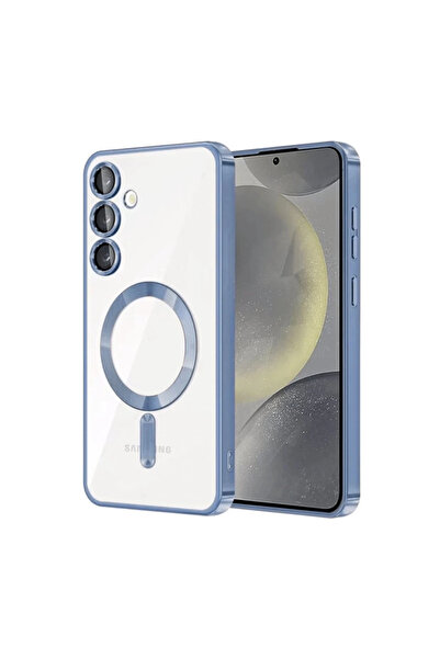 eco port غطاء سامسونج جالاكسي A56 كروس مغناطيسي - أزرق سييرا