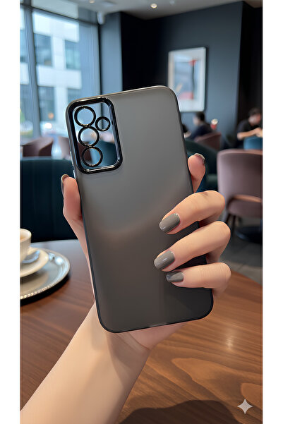 TechTrove غطاء متوافق مع هاتف سامسونج جالاكسي A34، ذو هيكل شفاف، يحمي الكامير...