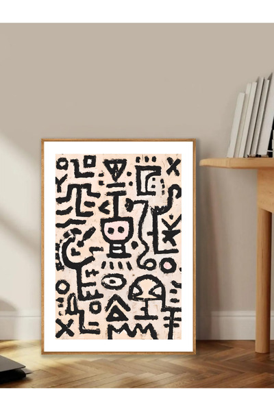 Tuba Decor Tablo dintr-o singură bucată cu rame din lemn pentru sufragerie, s...