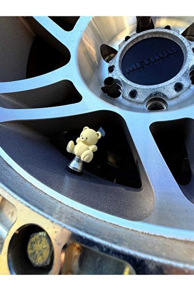 barototuning Ayıcıklı Sibop kapağı 4lü