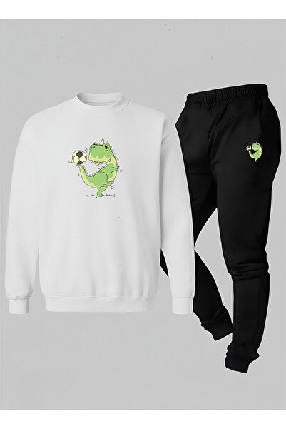 LORVEX Swea tricou - Trening pentru băieți, cu guler rotund, cu imprimeu FOTB...