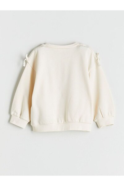 LC Waikiki Lcw Kids Crew Neck Printed Girls' Sweatshirt