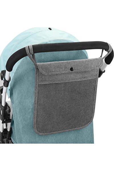 KASTWAVE Universal Baby Stroller Mesh Organizer (Gray)