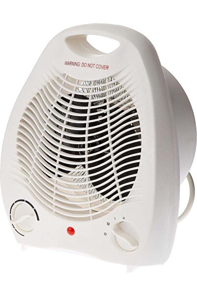 Generic Pedestal Fan Heater with Adjustable Thermostat — High-Efficiency Convection & Radiant Heating