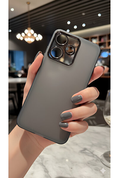 TechTrove غطاء متوافق مع هاتف Infinix Hot 30i، هيكل شفاف مع حماية للكاميرا، ل...