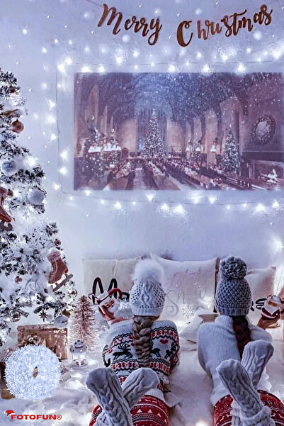 Generic Instalație de Crăciun, rolă de becuri cu diamant, alb rece, 100 de metri