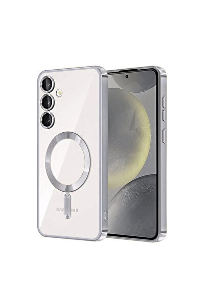 eco port غطاء سامسونج جالاكسي A55 5G كروس مغناطيسي - رمادي تيتاني