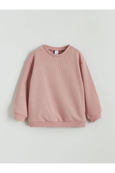 LC Waikiki LCW baby Crew Neck Baby Girl Sweatshirt