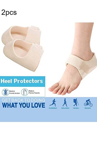 Happy D حشوات كعب هلامية من السيليكون - EU36-40 (S) بيج