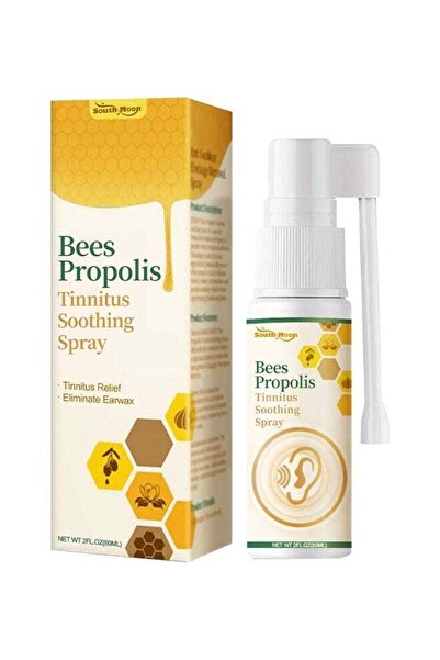 South Moon Bee Propolis Tinnitus Relief Spray, Ear Tinnitus Relief, 60ml