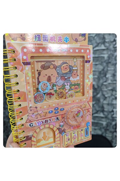 senacacollection Capybara Spinning Game Sticker Notepad 1 Pc