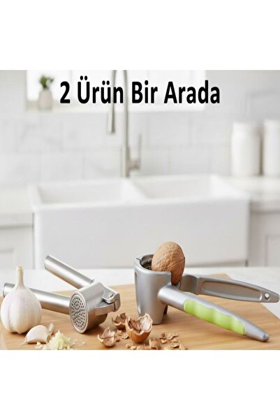 Saint Belisama Concept مطحنة الثوم من الفولاذ المقاوم للصدأ وكسارة الجوز واللوز والبندق 2 منتج