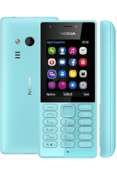 Nokia Cellphone Original 216 Dual SIM 2.4" 3G bands GSM 900 1800 Blue