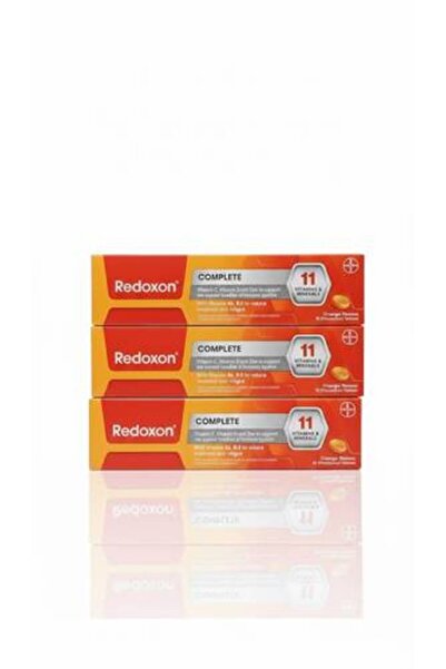 Redoxon Complete 11 Vitamins & Minerals Immune Support - 3 packs x 15 Effervescent Tablets