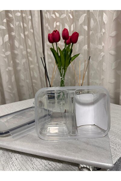 Plastard 2-Compartment Multi-Purpose Vacuum Lid Fresh Box Storage Container