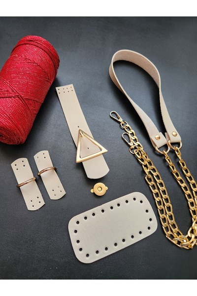 FERİHA HOBİ AKSESUAR Knitting Bag Kit (5 Pieces)