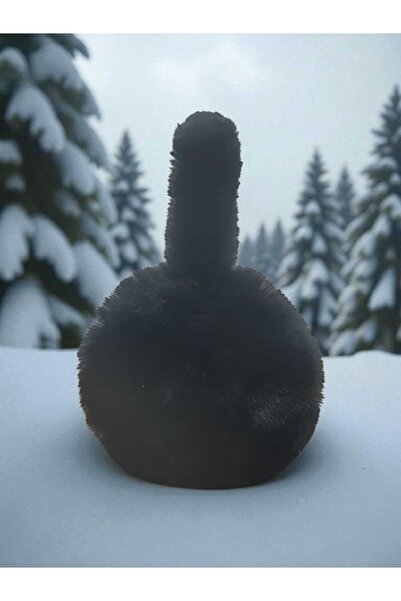 C&A&B KUZEY AVİZE Plush Cold Protection Soft Plush Foldable Ear Protector Ear Muff