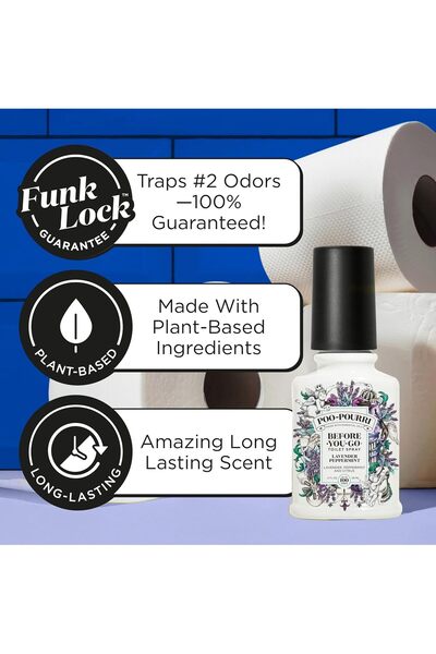 Poo-Pourri Before-You-Go Toilet Spray, Lavender & Mint & Citrus, 59 ml