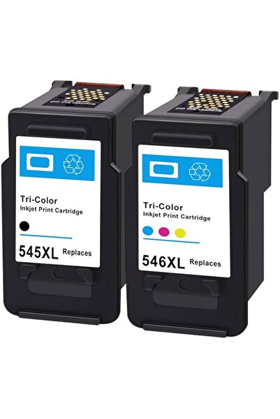 Propart Set de 2 Cartuse inkjet 545XL Negru si 546xl Color, 700 Pagini Multic...