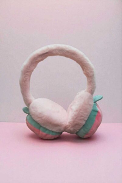 C&A&B KUZEY AVİZE Plush Cold-Proof Fruit Plush Winter Foldable Earmuff Ear Protector