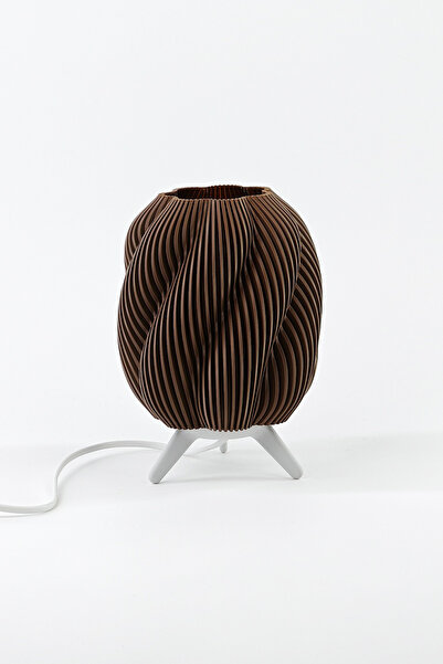 ChillOutlet Spiral table lamp with warm light