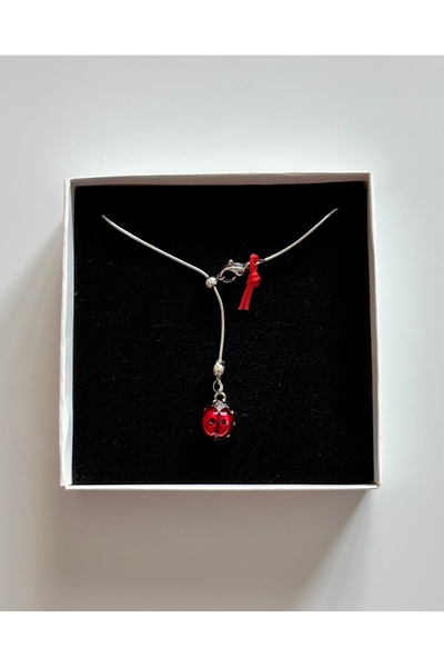 acc swen قلادة على شكل مصعد مرصعة بالأحجار الملونة، قلادة منخفضة القطع، فضية ...