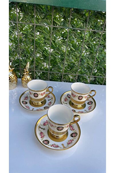 KÖSEOĞLU HOME Kosova 6 Person Porcelain Coffee Cup