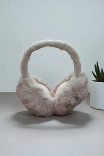 C&A&B KUZEY AVİZE Plush Cold Protection Soft Plush Foldable Ear Protector Ear Muff