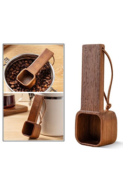 Generic Solid wood coffee spoon