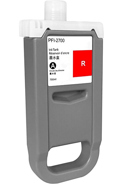 Propart Cartus Cerneala PFI2700 RED 700 ml, 20000 Pagini Compatibil Canon ima...