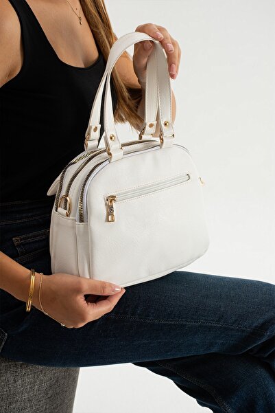 RKY SERENITY Sanmorris Women's Faux Leather Adjustable Crossbody Strap Smart Casual Shoulder and Hand Bag