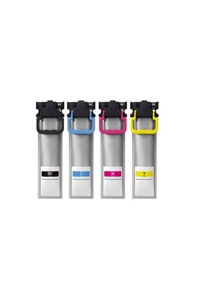 Propart Set of 4 Inkjet Cartridges T11C Black, Blue, Red, Yellow, 12000 Pages...