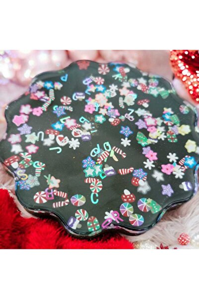 Celestia قاعدة كأس عيد الميلاد باللون الأسود