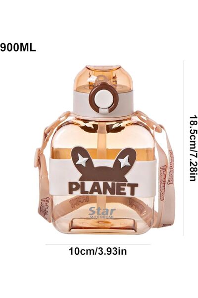 Generic A 900ml plastic water bottle.