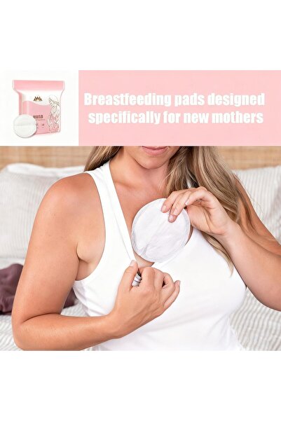 Generic 100 Disposable Individually Wrapped Nursing Breast Pads - Super Absorbent, Leak‑Proof, Ultra‑Thi