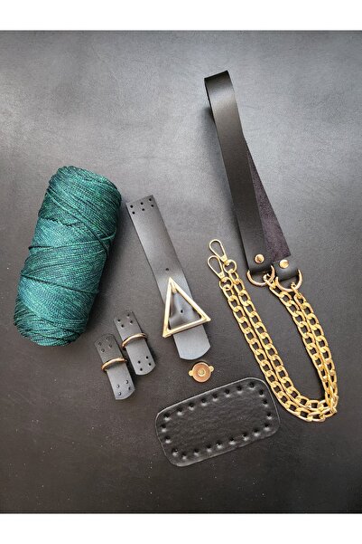 FERİHA HOBİ AKSESUAR طقم حقائب محبوكة (5 قطع)