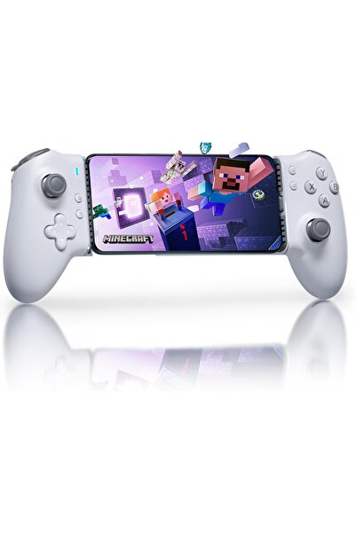 EasySMX M15 Type-C Mobile Gaming Controller, With Hall Effect Sticks & Mechanical Buttons, White