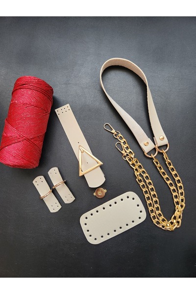 FERİHA HOBİ AKSESUAR Knitting Bag Kit (5 Pieces)