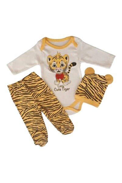 OEM - Set of 3 Tiger Bodysuits, 6 months