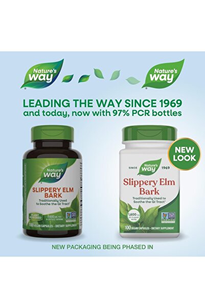 Nature's Way Slippery Elm Bark Capsules