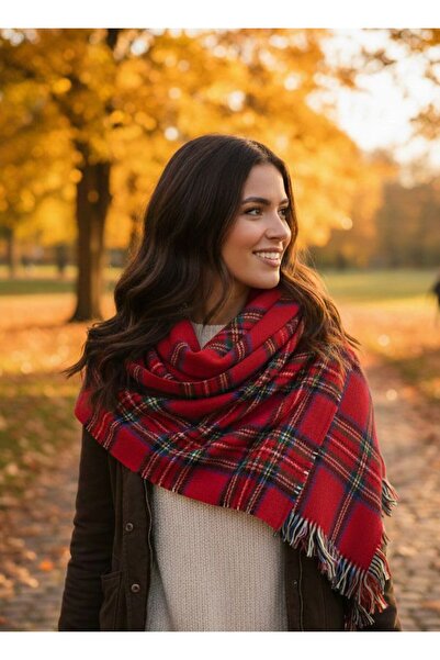 Fioner Store Winter Plaid Shawl