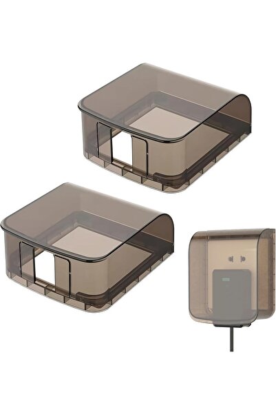 Generic 2-Pack Waterproof Wall Socket Covers, Childproof Electrical Outlet Protector - Nalakal