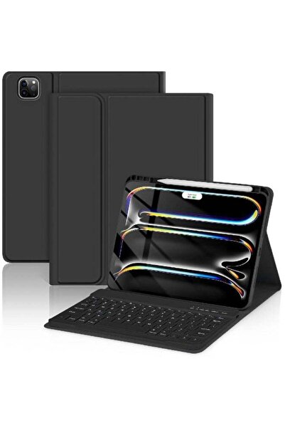 HYX Keyboard Case for iPad Pro 11-inch (M4) 2024, Detachable Magnetic Bluetooth, Black