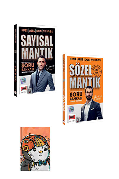 Yargı Yayınları KPSS ALES DGS MEB-AGS Tamamı Çözümlü Sayısal+Sözel Mantık Sor...