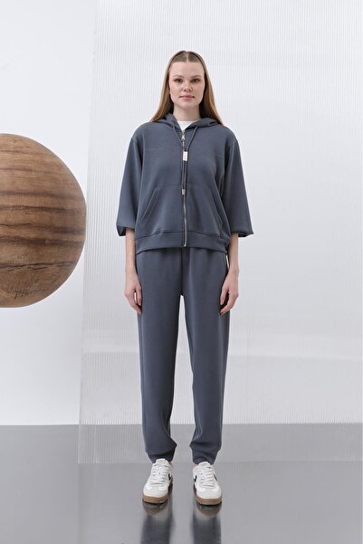 Byelmira بنطال رياضي نسائي من مودال أنثراسايت