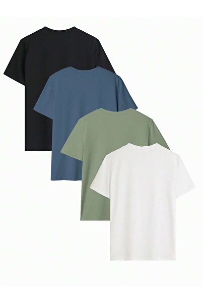 rocassi 4 piese Unisex supradimensionat tricou